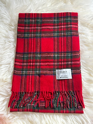Scott Scarf 100% Pure Lambswool tartan scarf