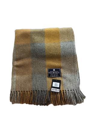 House of Balmoral Wool Throw, Blanket
