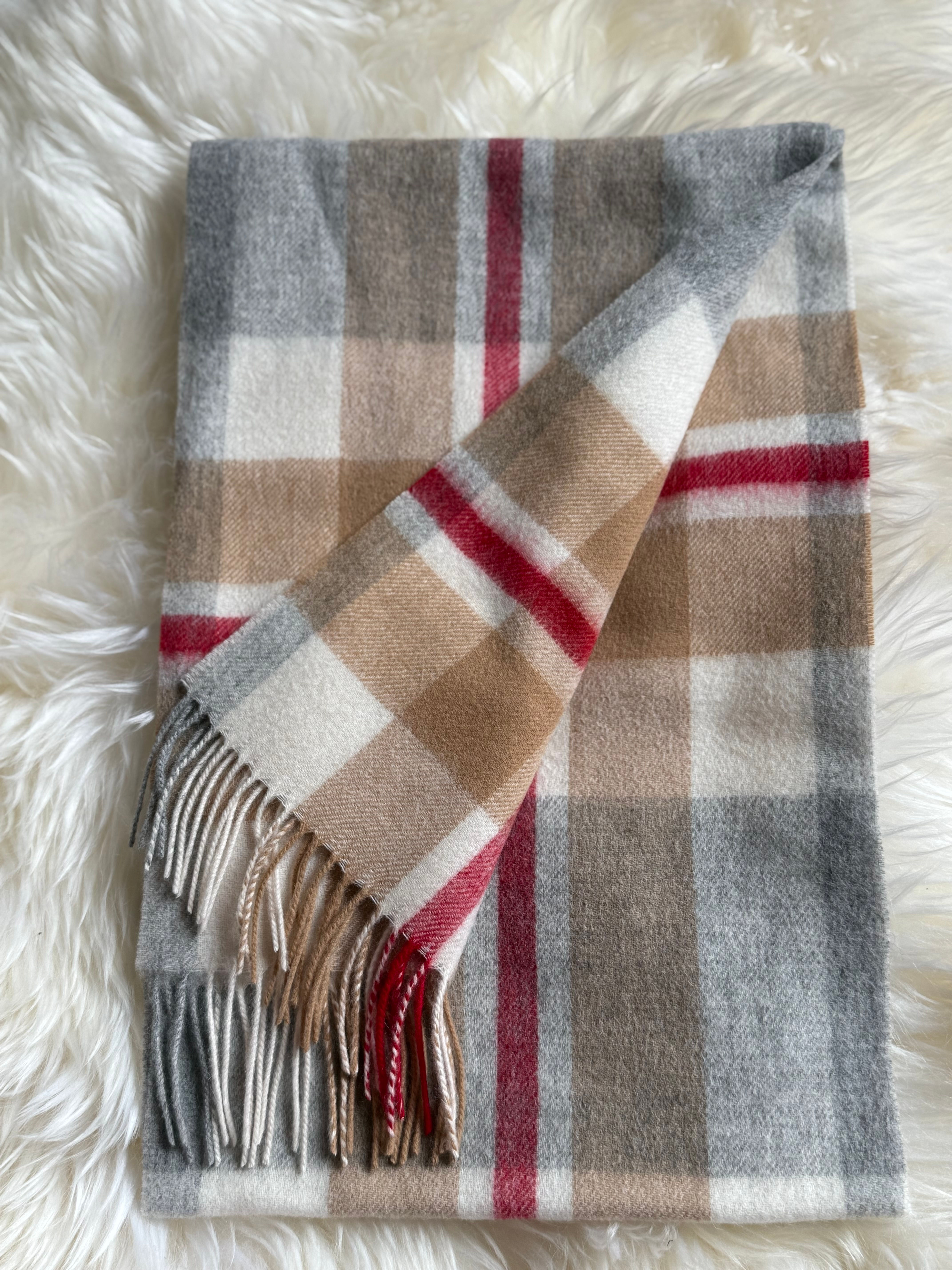 Scott Scarf 100% Pure Lambswool tartan scarf