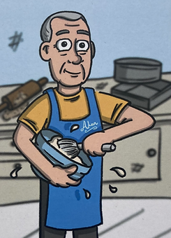 A caricature of myself