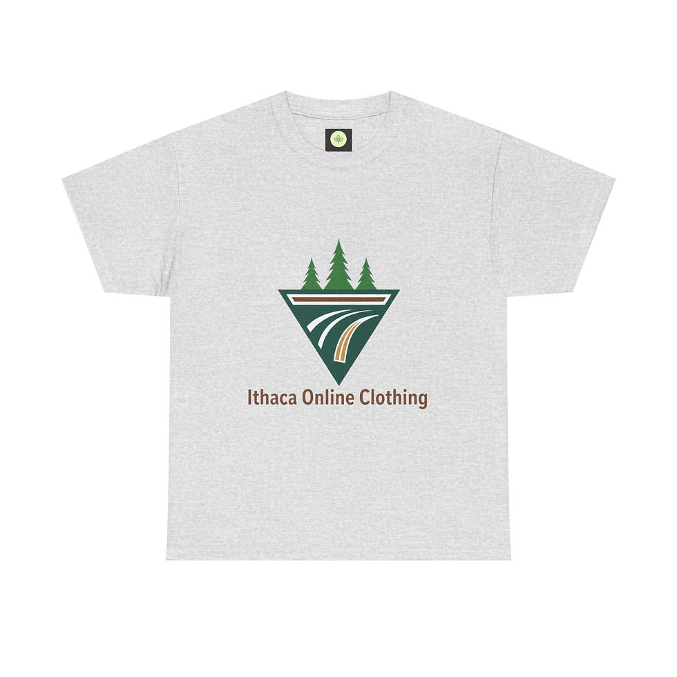 Thumbnail: Ithaca Online Clothing T-Shirt — Forest Trail Logo Tee