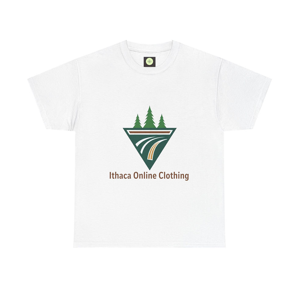 Thumbnail: Ithaca Online Clothing T-Shirt — Forest Trail Logo Tee