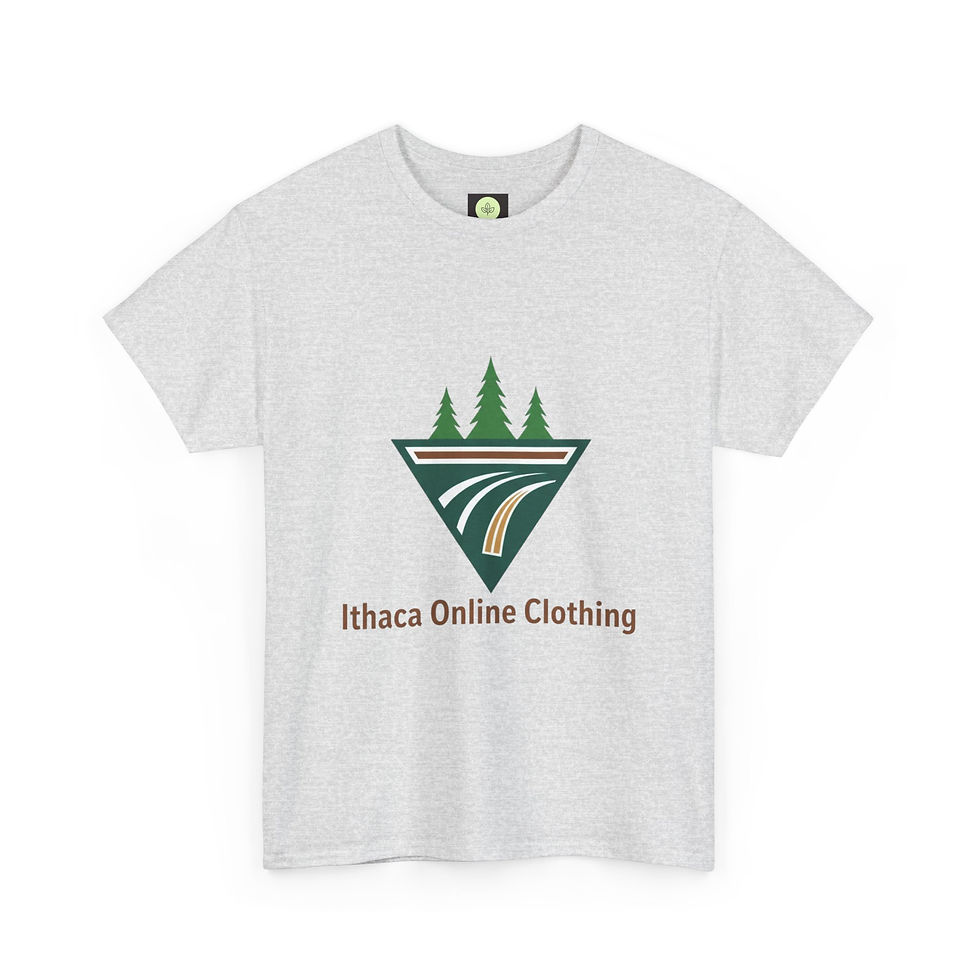 Thumbnail: Ithaca Online Clothing T-Shirt — Forest Trail Logo Tee