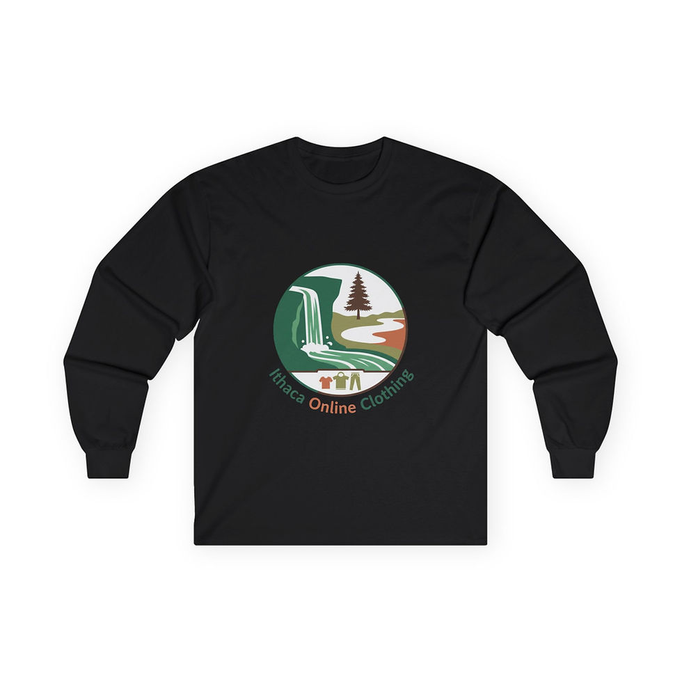 Thumbnail: Ithaca Scenic Waterfall Long Sleeve Tee