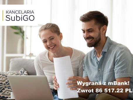Wyrok w sprawie przeciwko mBank S.A Sygnatura akt I C 298/21
