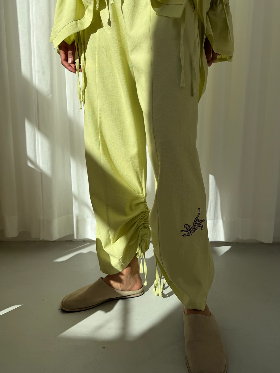 Thumbnail: Linen Lounge Full Set / Pistachio Mist