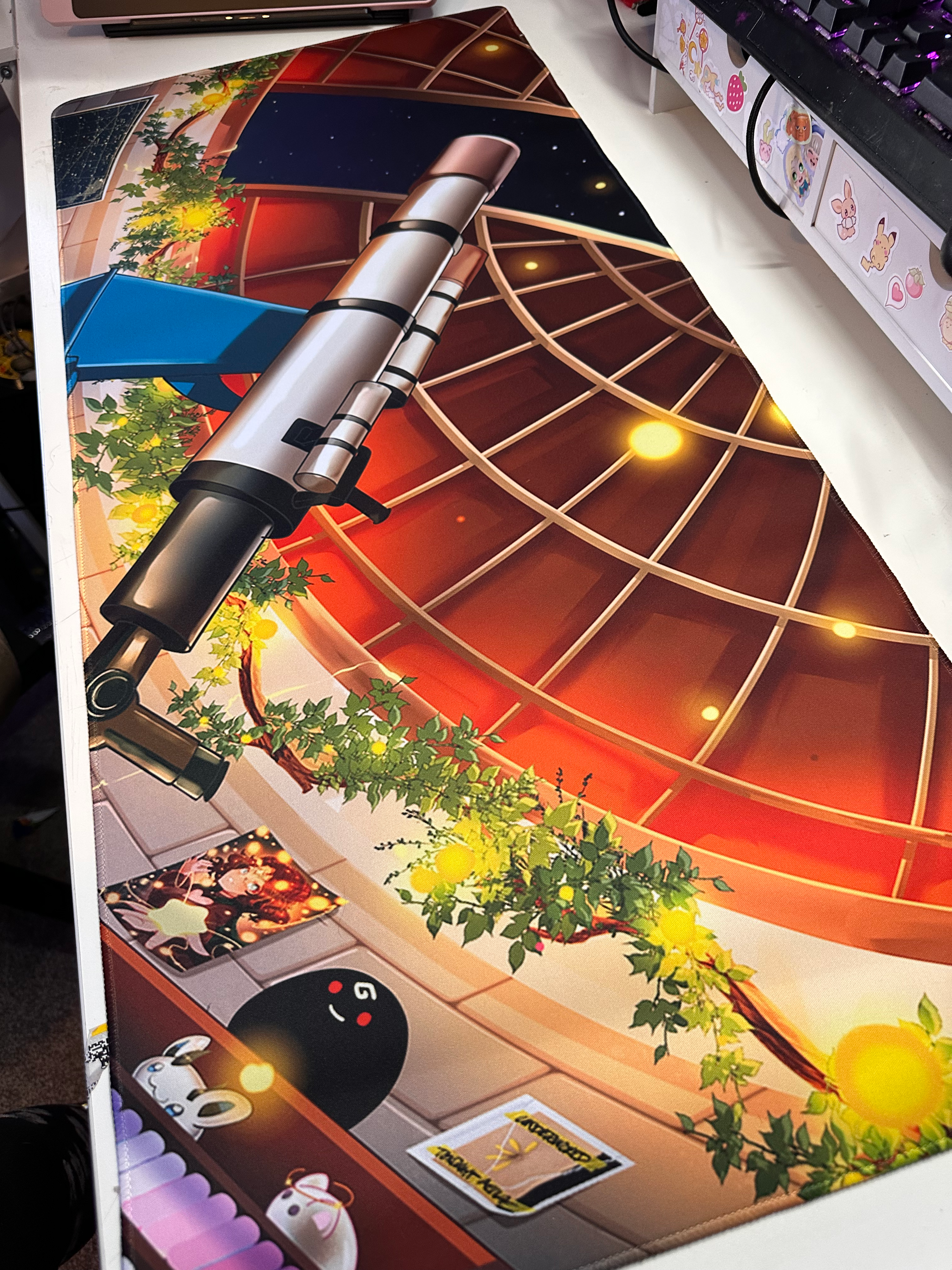 Starlight Observatory Desk Mat