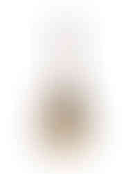 angled front view of a Yamaha electric guitar featuring a natural wood finish and a cutaway design