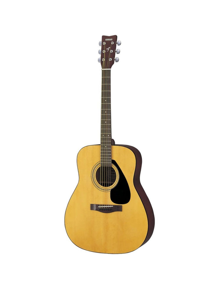 Front view of a Yamaha acoustic guitar