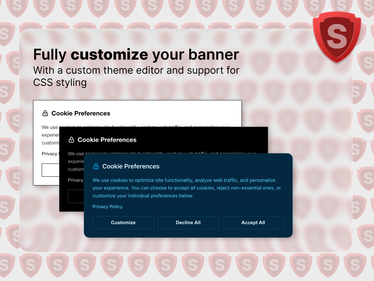 Simple Cookie Consent screenshot 1