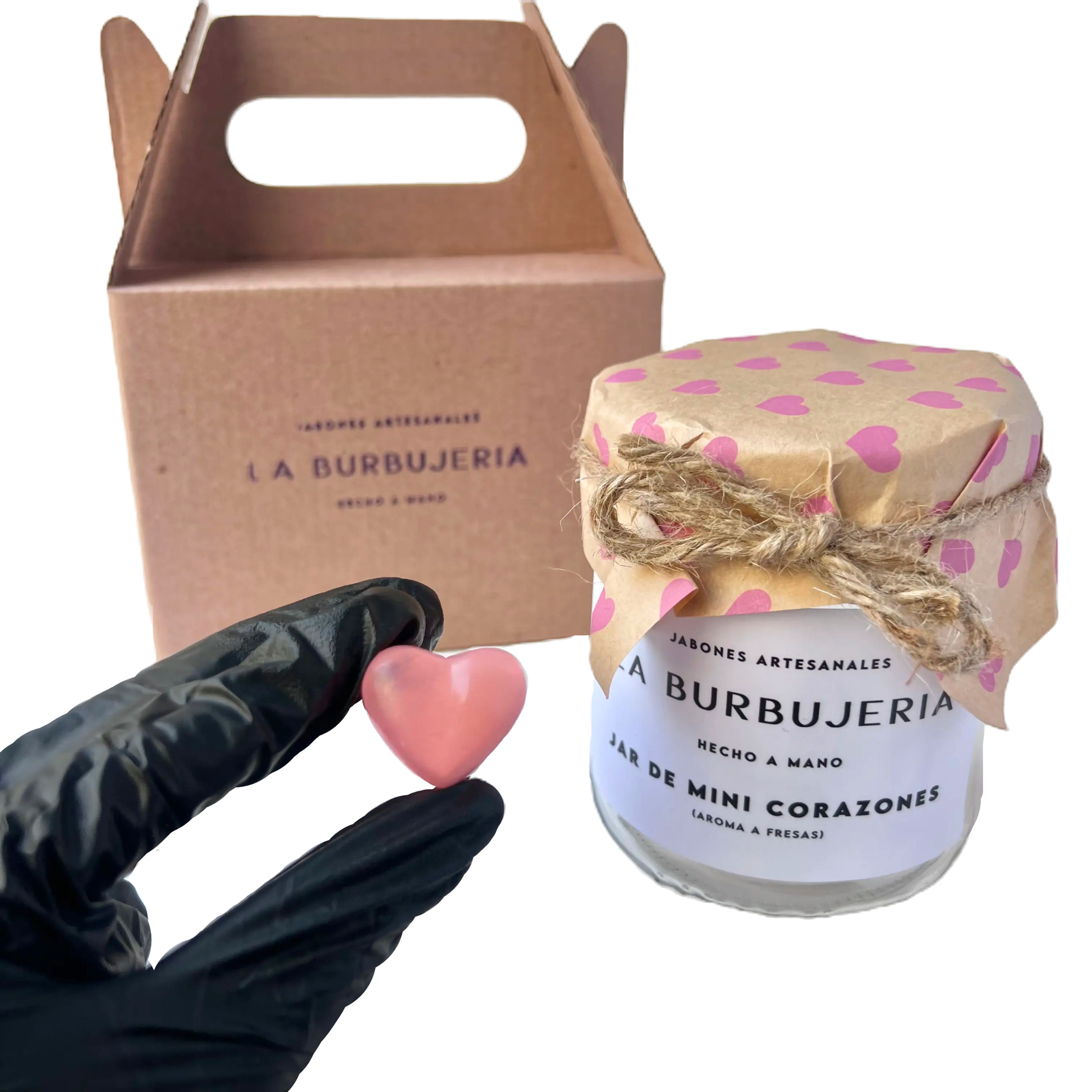 Jar de Mini Corazones