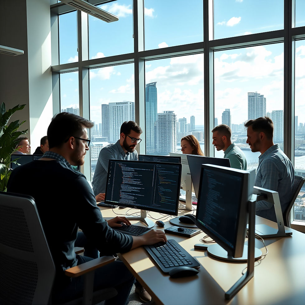best software engineers in miami working in ztg office to develop custom software.