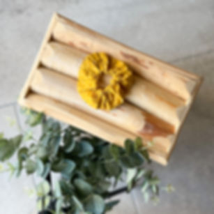 Chouchou moutarde à poids blancs