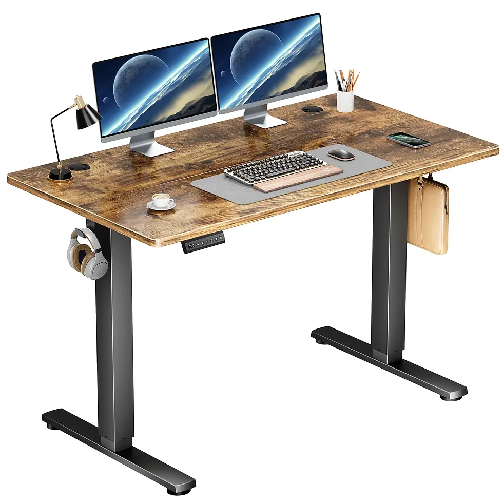 Miniatura: JHK Electric Standing Desk Height Adjustable 40x24 Inch Stand Up Sit Stand