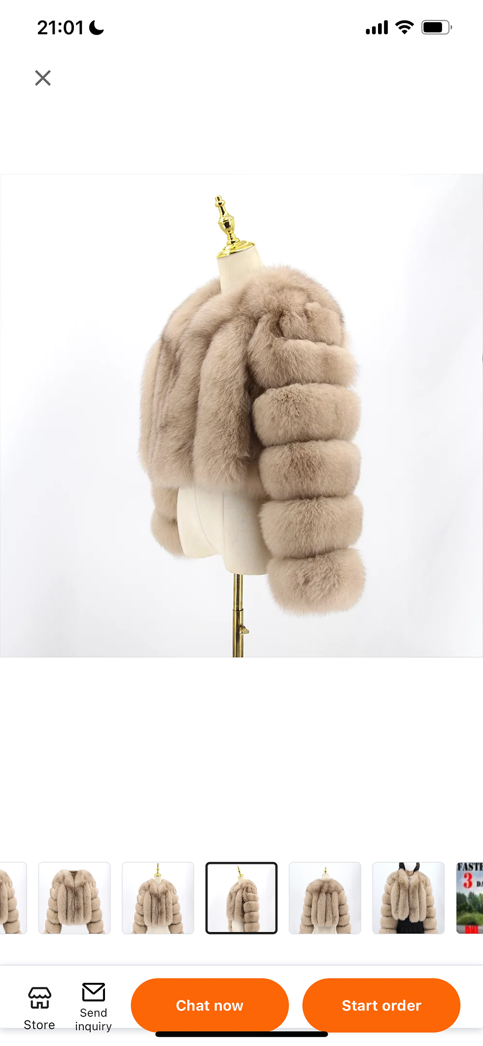 Thumbnail: Snowy Cropped Premium Fur