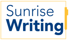 Sunrise Writing's Logo, a company focusing on résumé writing and editing, web and blog content writing, and editing.