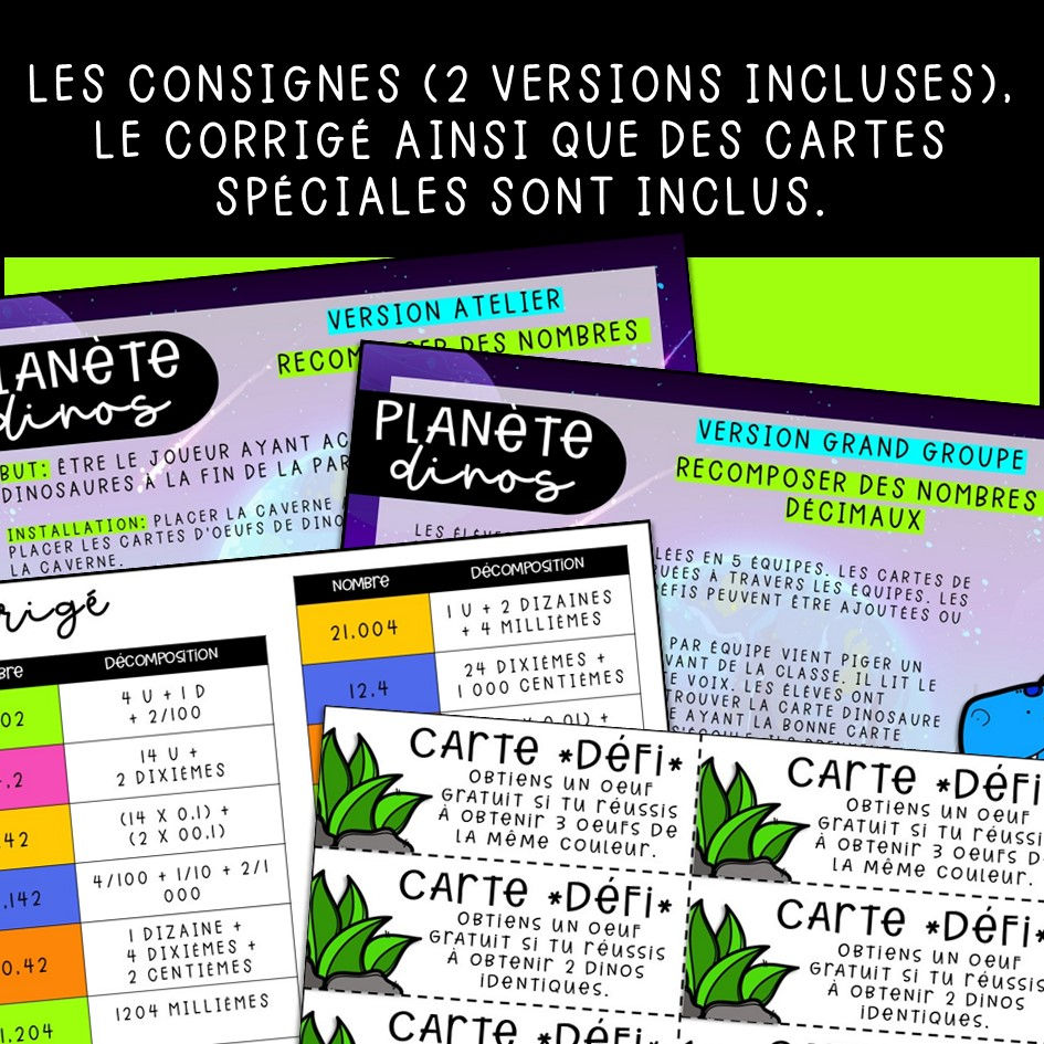 Thumbnail: Atelier - Planète Dinos - 3e cycle