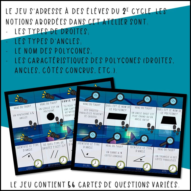 Thumbnail: Atelier - Les détectives de la géométrie