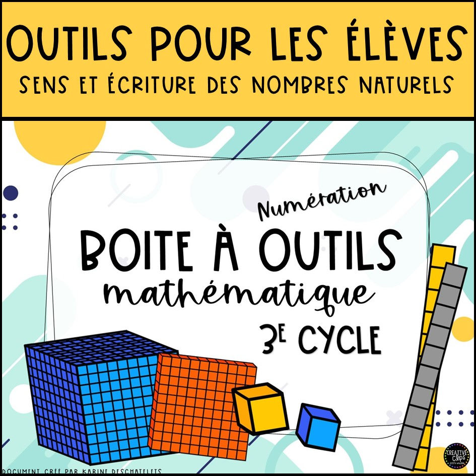 Boite à outils - Numération - 3e cycle