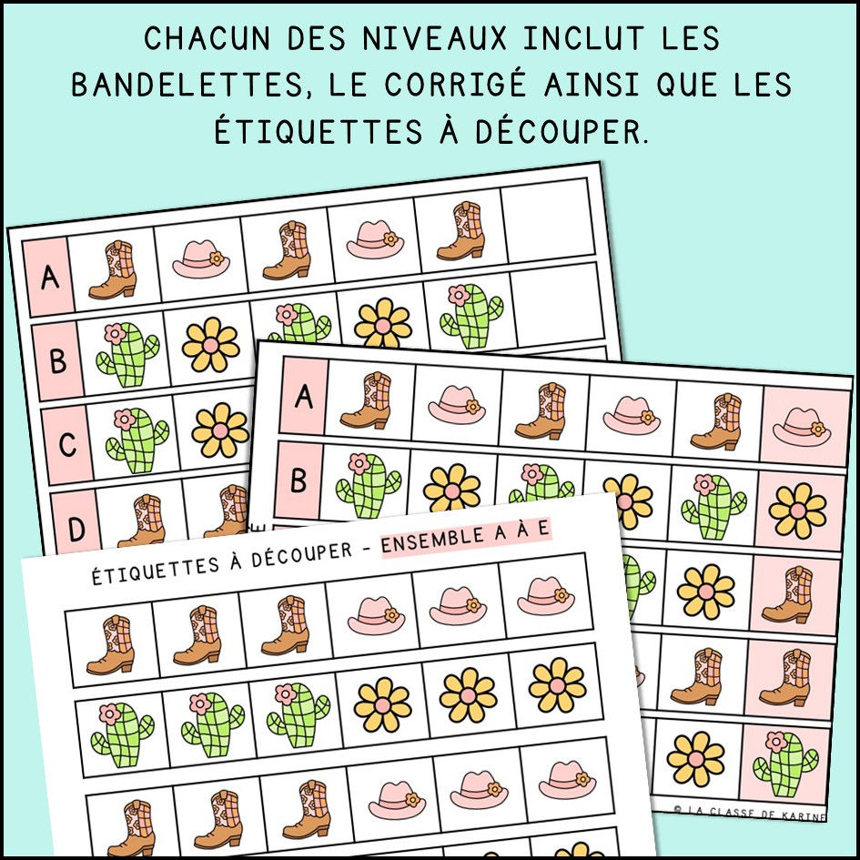 Thumbnail: Les suites non-numériques de l'ouest - 1er cycle