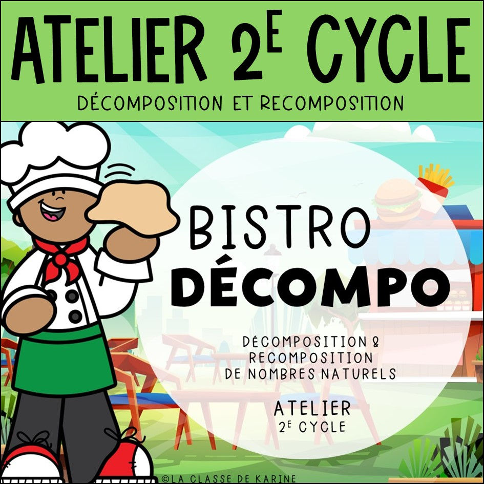 Atelier - Bistro Décompo - 2e cycle