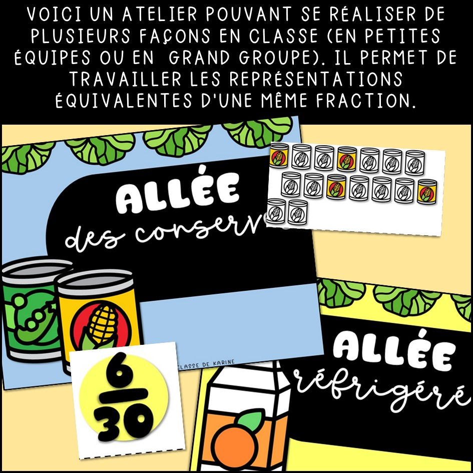 Thumbnail: Atelier - L'épicerie en folie - 3e cycle