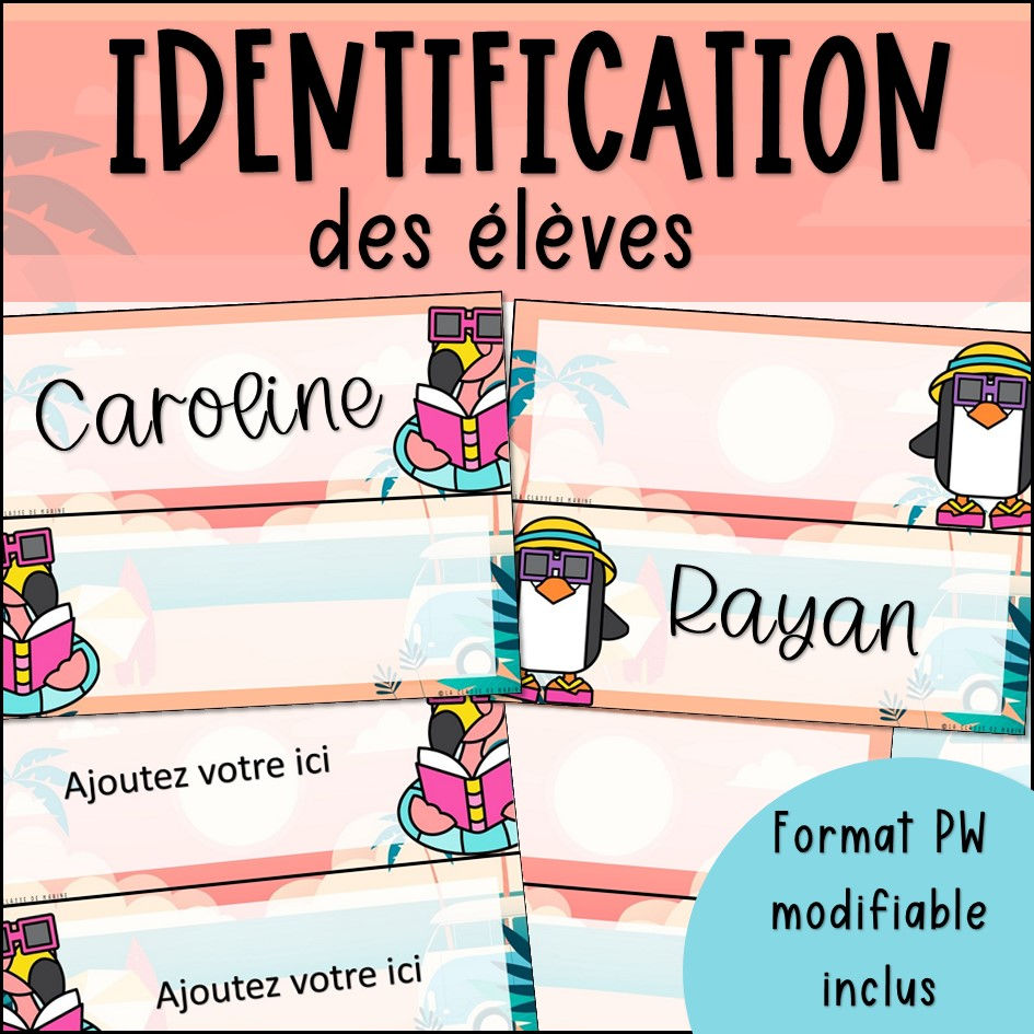 Thumbnail: Affichage Flamants pour préparer la rentrée