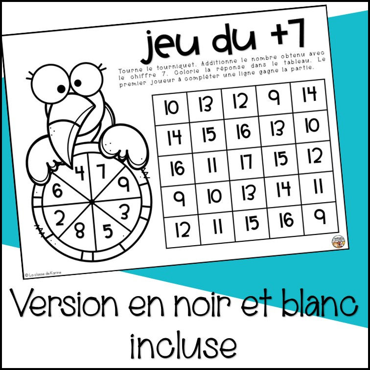 Thumbnail: Jeu - Tourniquets des additions