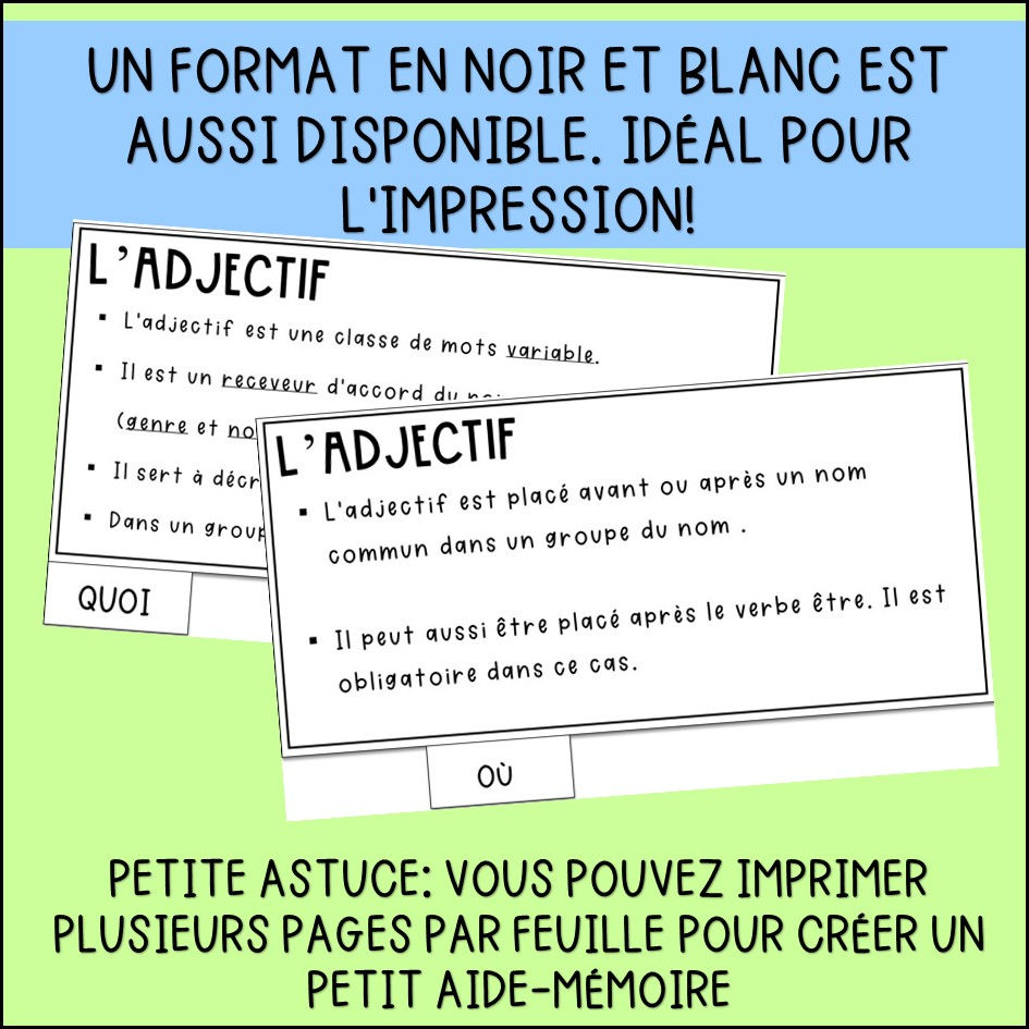 Thumbnail: Minileçon interactive - L'adjectif