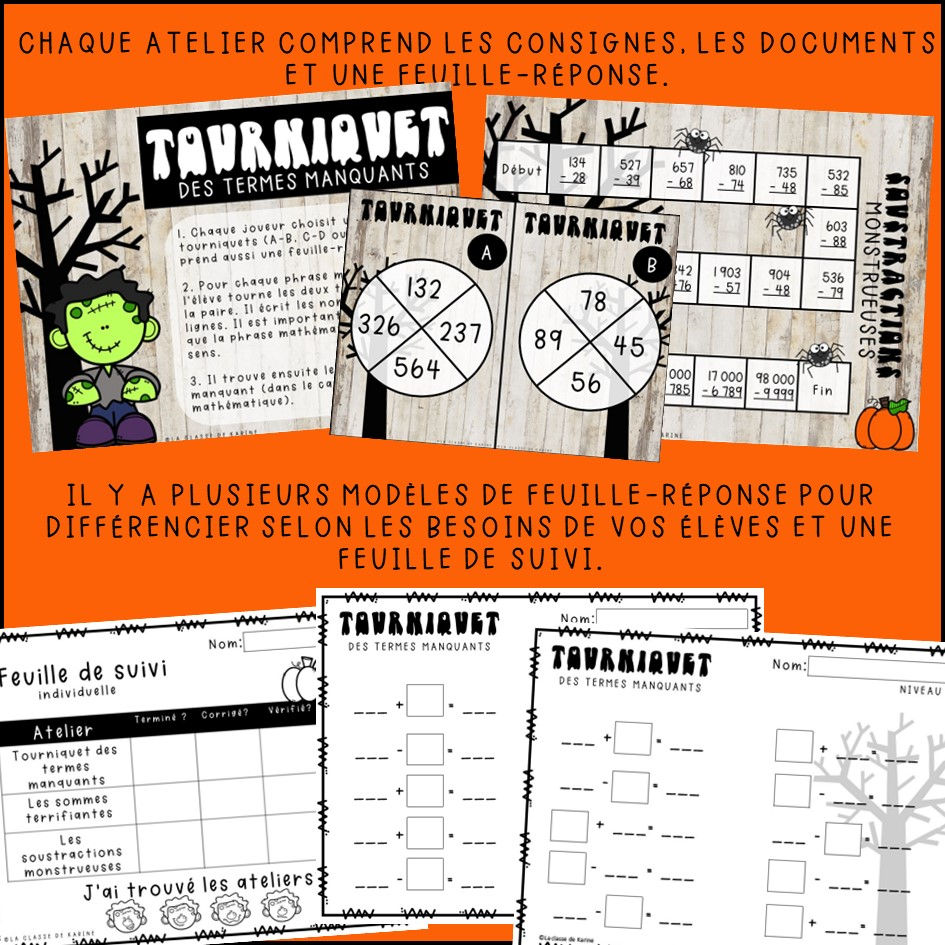 Thumbnail: 3 ateliers - Halloween - 2e cycle