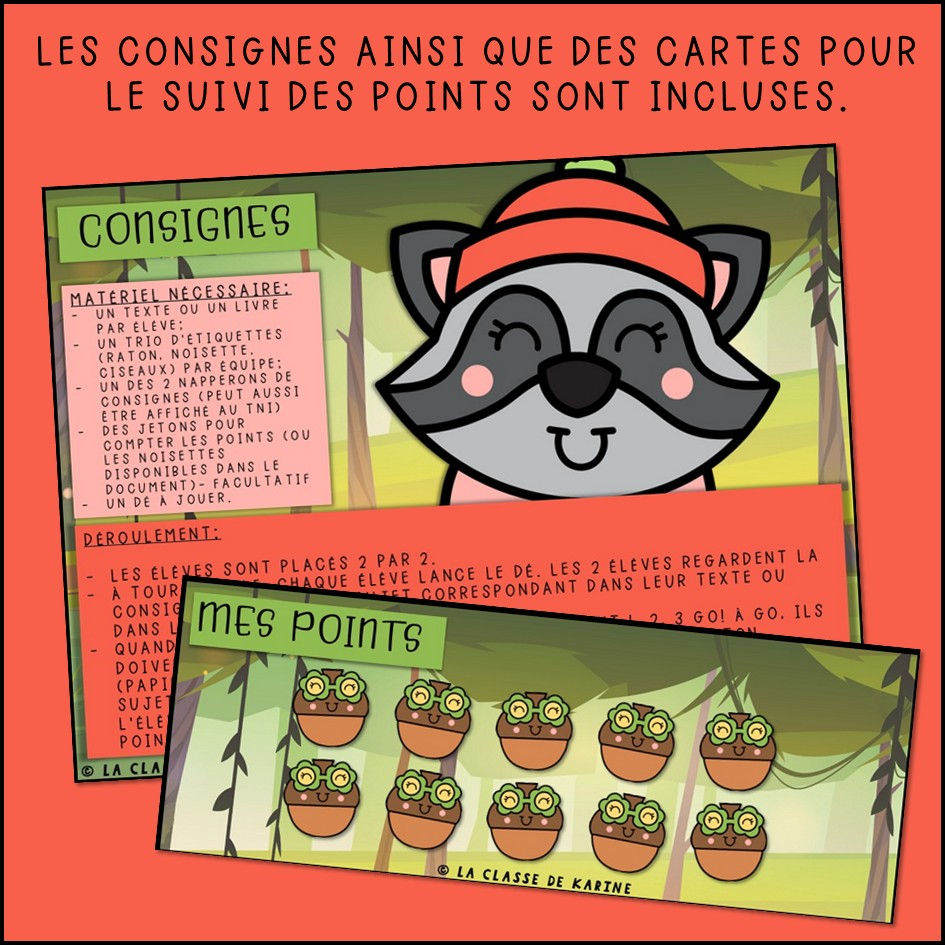 Thumbnail: Raton, noisette et ciseaux! - 2e et 3e cycle