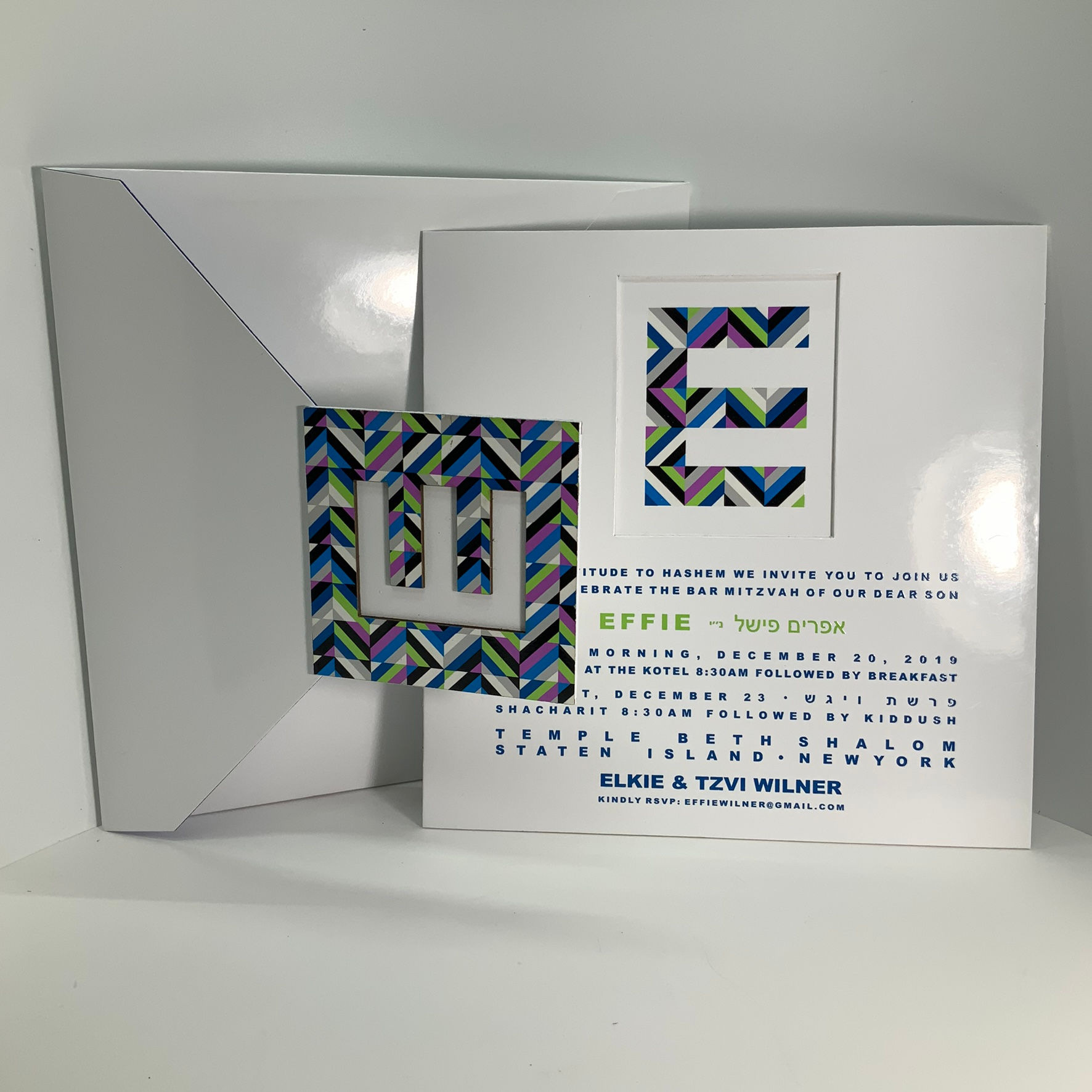 E Extra Thick Die Cut E