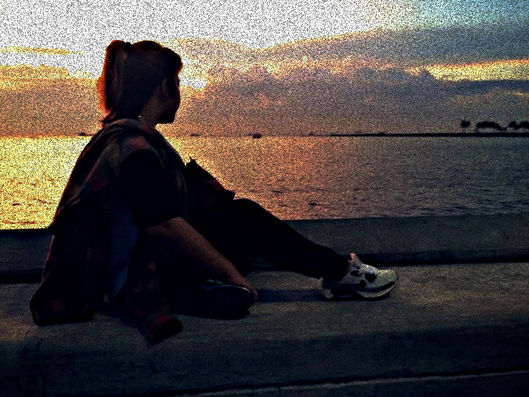 The Beauty of Love: A Wild and Bright Sunset