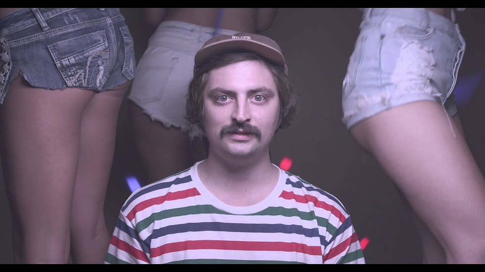 Music Video Screen shot of Wild Child’s song “Crazy Bird”