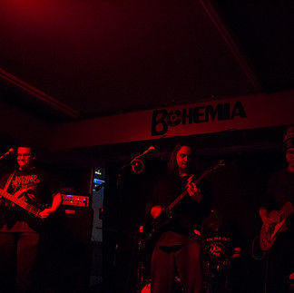 The audience at Bohemia can't help but be drawn into Misplaced Intentions' music, feeling the raw power and energy emanating from the stage.