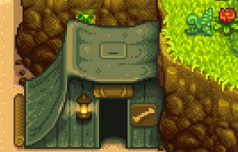 The Island Field Office tent is found in the north central region of Island North, on the way towards the volcano. T