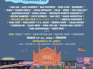 Wavelength Music Festival and Conference 2026 in Toronto