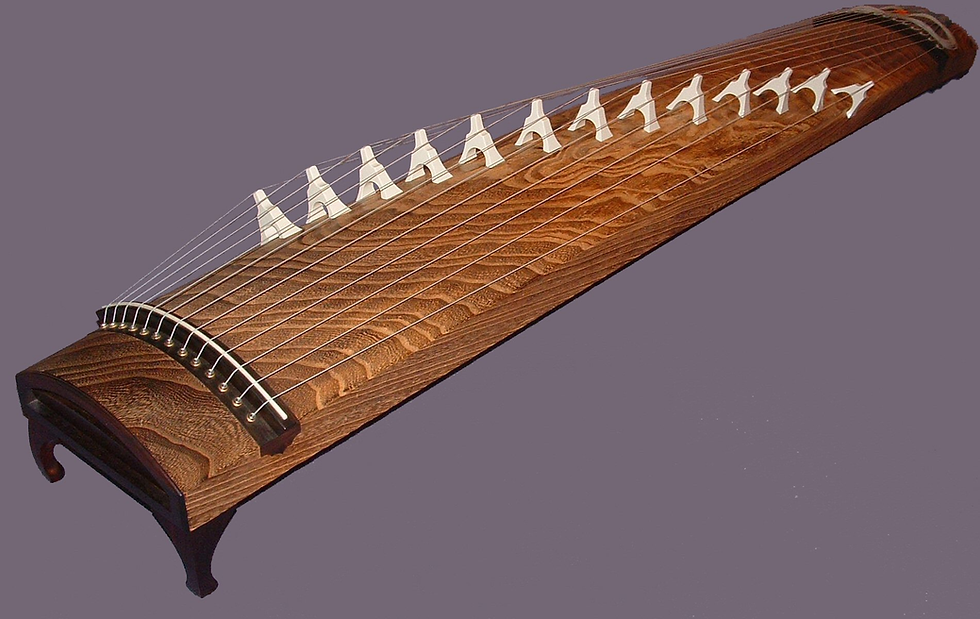 Wooden koto instrument with 13 strings and white bridges, set on a plain purple background, evoking a traditional, serene mood. 1.
to C. traditional Japanese stringed musical instrument. Wikipedia.org. Published September 20, 2001. Accessed November 19, 2025. https://en.wikipedia.org/wiki/Koto_%28instrument%29
