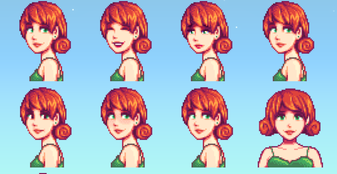Stardew Valley Character Screenshot: Penny