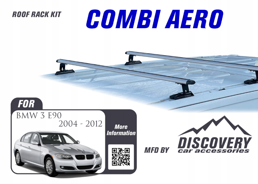 BMW 3series E90, E92 Sedan / Coupe 2004 - 2012 Bagażnik Dachowy