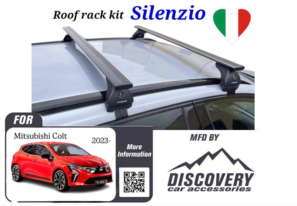 Mitsubishi Colt 2023- Bagażnik dachowy