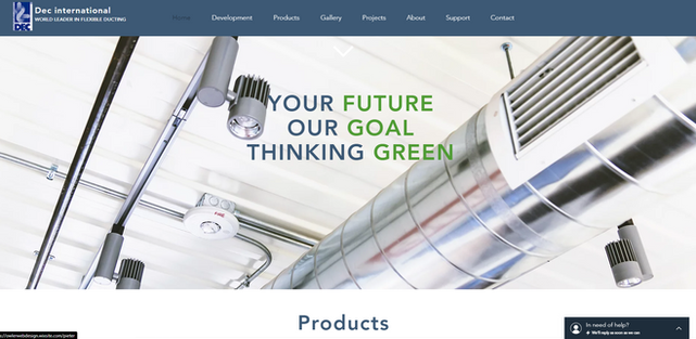 Dec international, owler webdesign skapar hemsidor online.