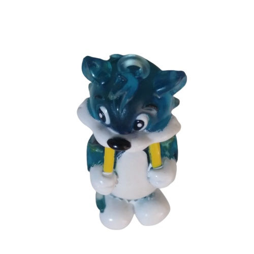 Miniatura: Figura Llavero Super Cat Gato Mochila 6cm Lan Mao Tala Whys Blue Cat