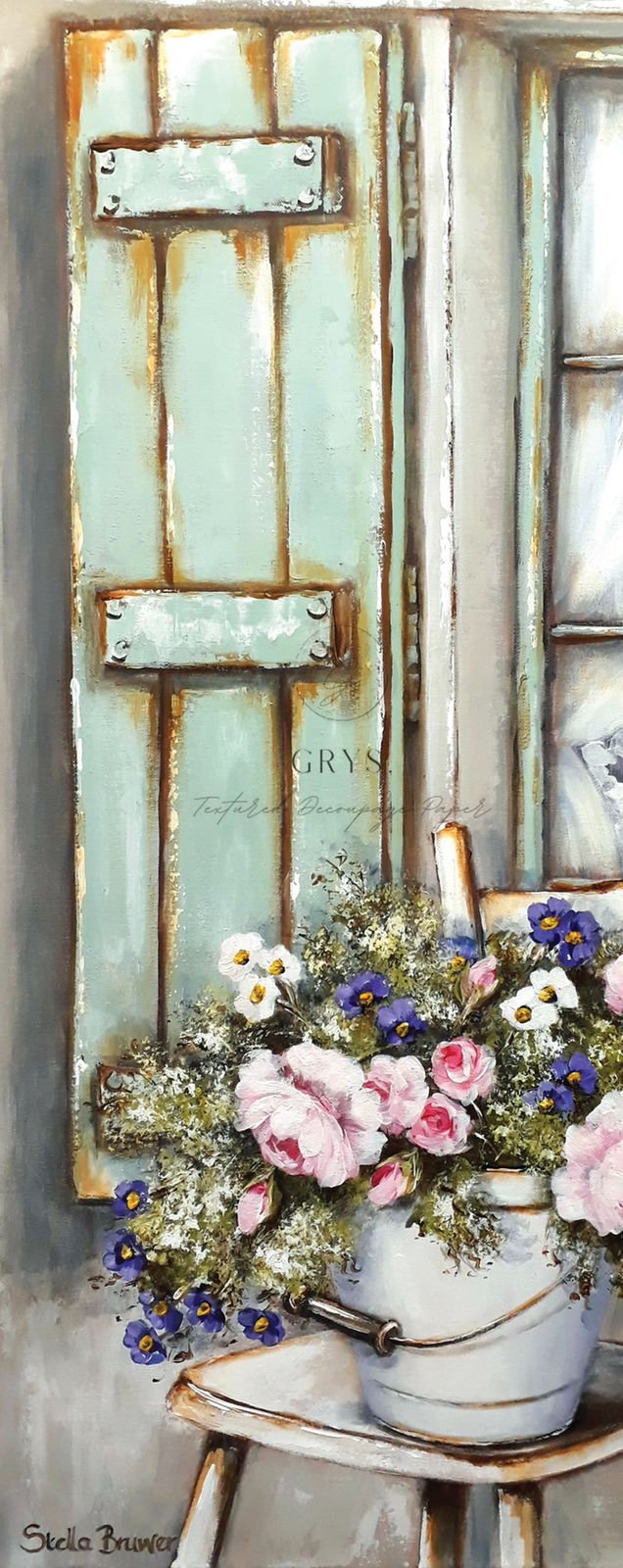 grystextureddecoupagepaperrutcolabatthewindow