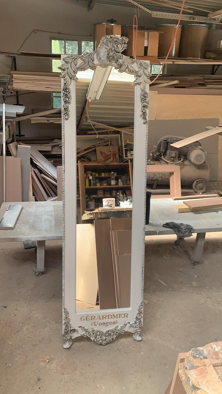 French Standing Mirror