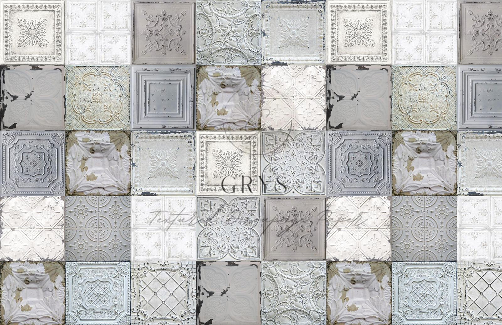 grystextureddecoupagepaperpressedceiling