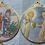 Thumbnail: GRYS. Textured Decoupage Paper-Christmas Ornaments 2