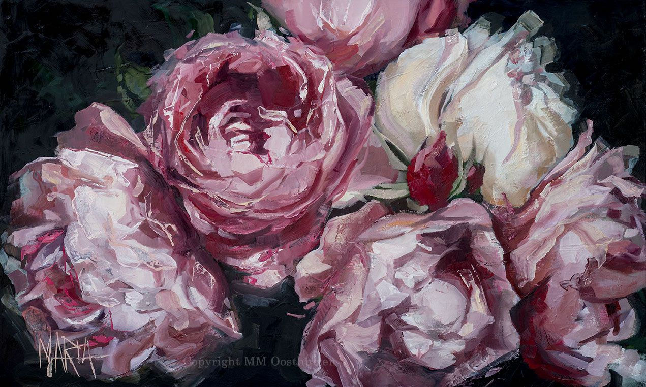 GRYS. Textured Decoupage Paper- Maria colab -Bloom