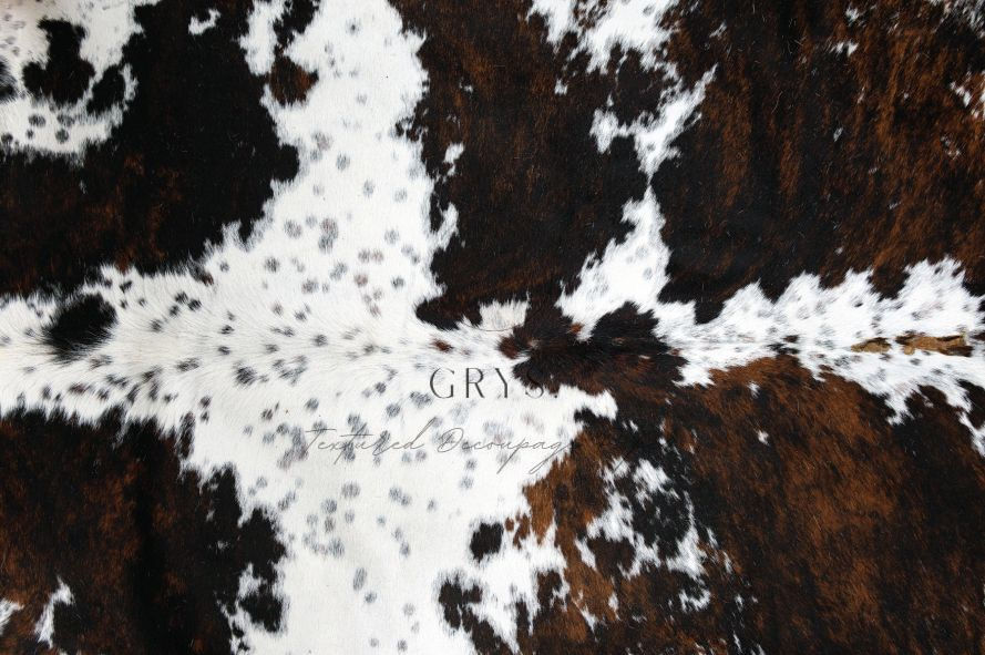 GRYS. Textured Decoupage Paper- Cow Hide