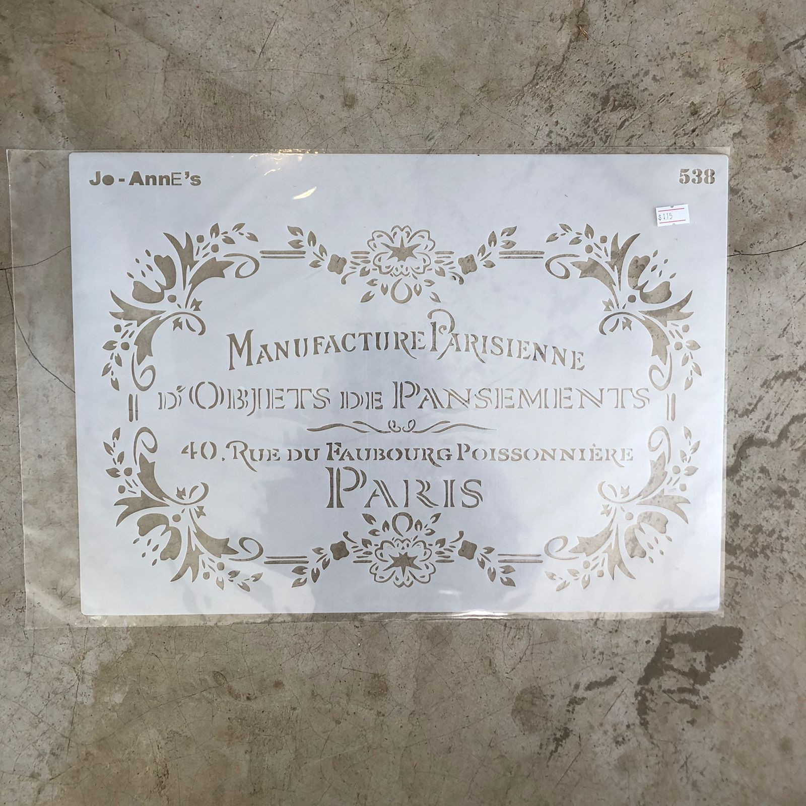 French d’objets- A3